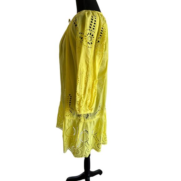 Melissa Odabash - Ashley Lemon Short Caftan - XL (NWT) - Picture 4 of 12